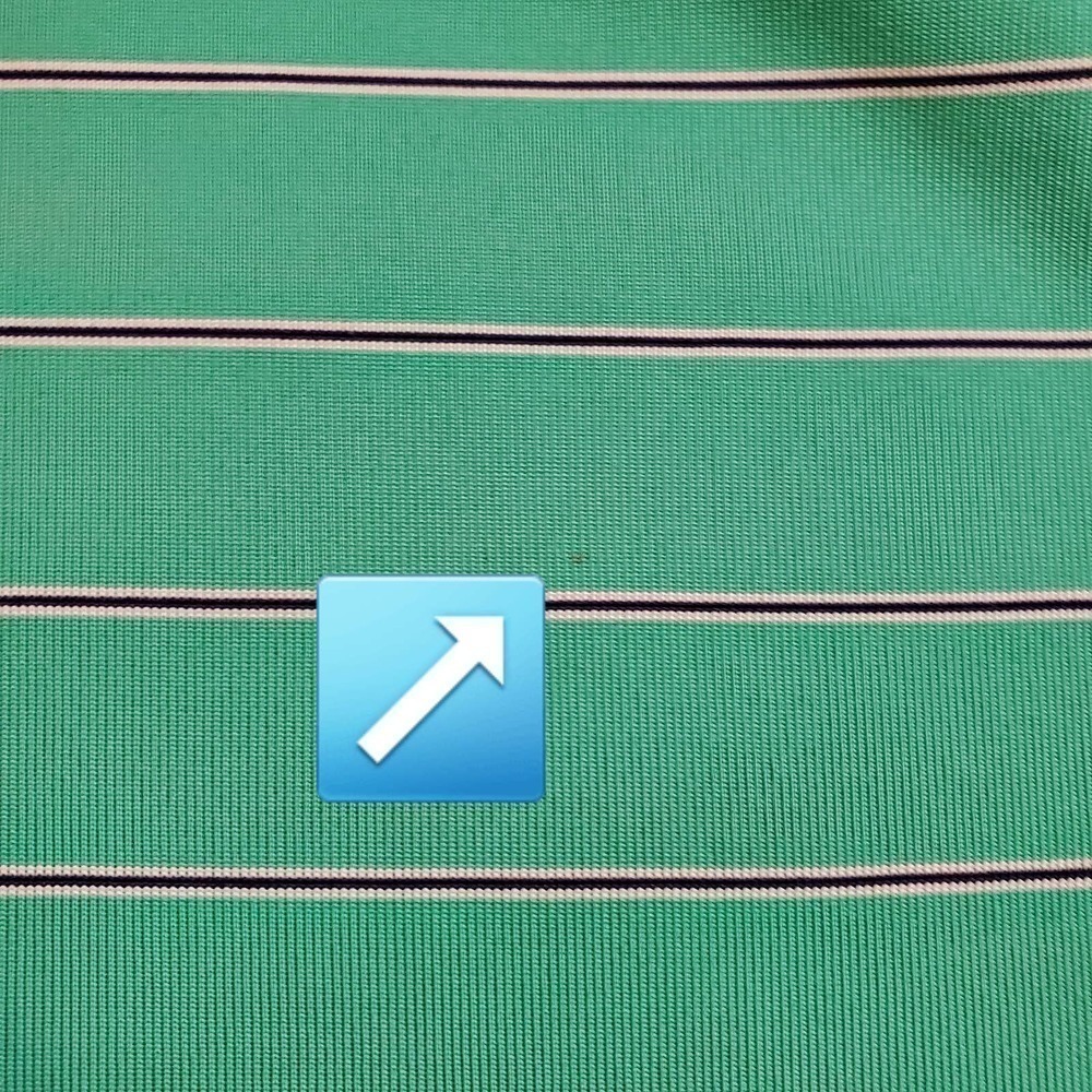 Donald Ross 1/4 Buttoned Up Collared Golf Polo Tee Shirt Green Men's Size XL - Picture 6 of 8